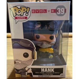 Funko Pop Hank # 39 Evolve Vinyl Figure Brand New In Box
